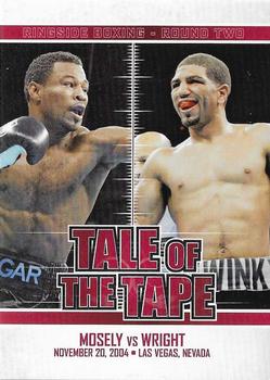 2011 Ringside Boxing Round Two #155 Shane Mosley/Winky Wright Front