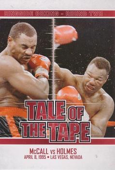 2011 Ringside Boxing Round Two #158 Oliver McCall/Larry Holmes Front