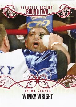 2011 Ringside Boxing Round Two #168 Winky Wright Front