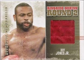 2011 Ringside Boxing Round Two - Authentic Memorabilia Gold #AM-45 Roy Jones Jr. Front