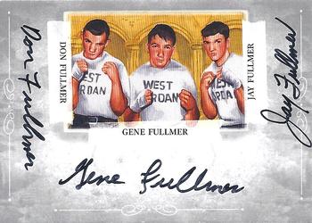 2011 Ringside Boxing Round Two - Autographs Silver #A-DGJF Don Fullmer / Gene Fullmer / Jay Fullmer  Front