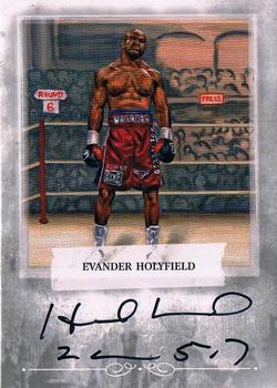 2011 Ringside Boxing Round Two - Autographs Silver #A-EH2 Evander Holyfield Front