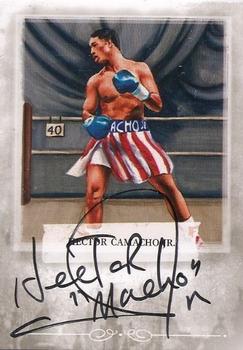 2011 Ringside Boxing Round Two - Autographs Silver #A-HCJ2 Hector Camacho Jr. Front