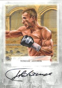 2011 Ringside Boxing Round Two - Autographs Silver #A-TA1 Tomasz Adamek Front
