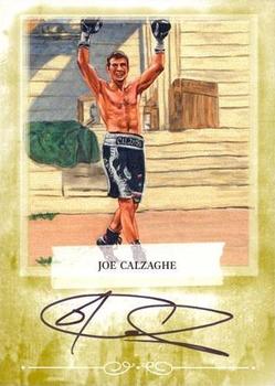 2011 Ringside Boxing Round Two - Autographs Gold #A-JC2 Joe Calzaghe Front