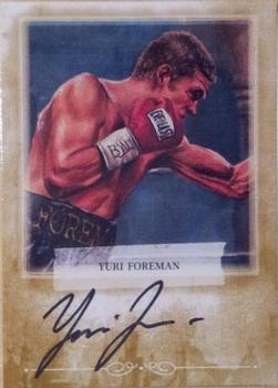2011 Ringside Boxing Round Two - Autographs Gold #A-YF1 Yuri Foreman Front