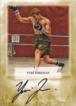 2011 Ringside Boxing Round Two - Autographs Gold #A-YF2 Yuri Foreman Front