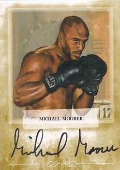 2011 Ringside Boxing Round Two - Autographs Gold #A-MM1 Michael Moorer Front