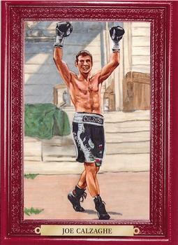 2011 Ringside Boxing Round Two - Turkey Red #101 Joe Calzaghe Front