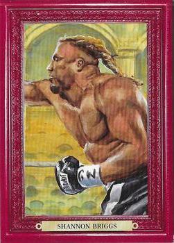2011 Ringside Boxing Round Two - Turkey Red #114 Shannon Briggs Front