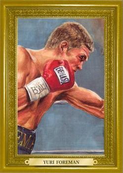 2011 Ringside Boxing Round Two - Turkey Red Gold #98 Yuri Foreman Front