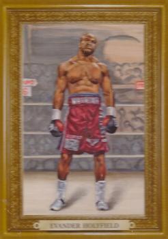 2011 Ringside Boxing Round Two - Turkey Red Gold #133 Evander Holyfield Front
