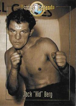 1998 Futera Platinum Boxing Legends #NNO Jack Kid Berg Front