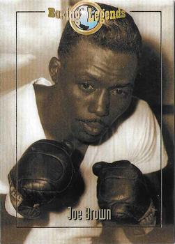 1998 Futera Platinum Boxing Legends #NNO Joe Brown Front