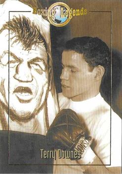 1998 Futera Platinum Boxing Legends #NNO Terry Downes Front