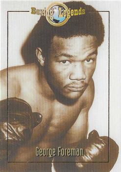 1998 Futera Platinum Boxing Legends #NNO George Foreman Front
