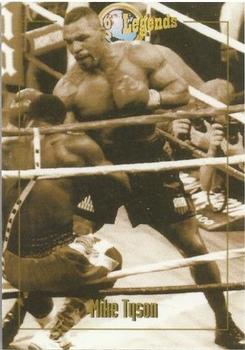 1998 Futera Platinum Boxing Legends #NNO Mike Tyson Front