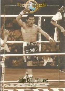 1998 Futera Platinum Boxing Legends #NNO Julio Cesar Chavez Front