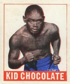 1948 Leaf Knock Out #19 Kid Chocolate Front