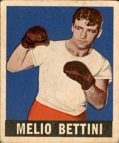 1948 Leaf Knock Out #36 Melio Bettina Front
