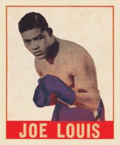 1948 Leaf Knock Out #48 Joe Louis Front