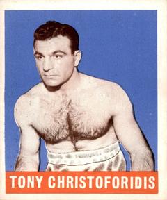 1948 Leaf Knock Out #95 Tony Christoforidis Front