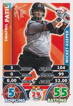2015 Topps Cricket Attax ICC World Cup #126 Swapnil Patil Front