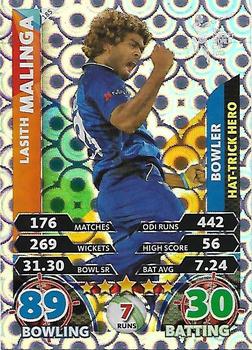 2015 Topps Cricket Attax ICC World Cup #185 Lasith Malinga Front