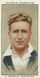 1934 Player's Cricketers #2 John Arnold Front