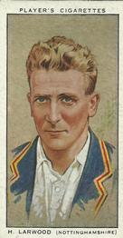 1934 Player's Cricketers #18 Harold Larwood Front