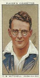 1934 Player's Cricketers #19 Tommy Mitchell Front