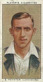 1934 Player's Cricketers #22 Eddie Paynter Front