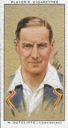 1934 Player's Cricketers #26 Herbert Sutcliffe Front