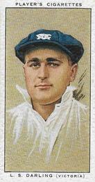 1934 Player's Cricketers #40 Len Darling Front