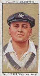 1934 Player's Cricketers #50 Bill Woodfull Front