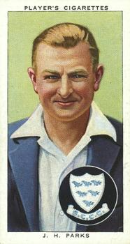 1938 Player's Cricketers #18 Jim Parks Sr. Front