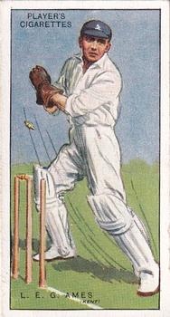 1930 Player's Cricketers #2 Les Ames Front