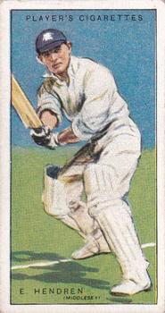 1930 Player's Cricketers #23 Patsy Hendren Front
