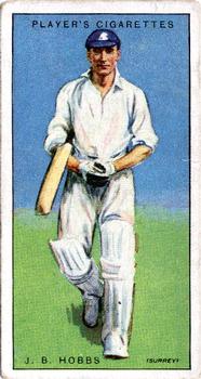 1930 Player's Cricketers #24 Jack Hobbs Front
