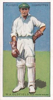 1930 Player's Cricketers #35 Bert Oldfield Front