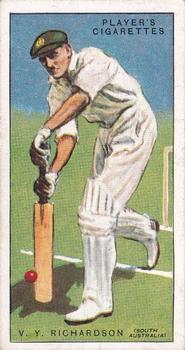 1930 Player's Cricketers #37 Victor Richardson Front
