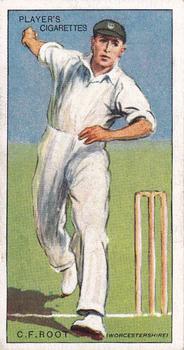 1930 Player's Cricketers #38 Fred Root Front