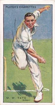 1930 Player's Cricketers #41 Maurice Tate Front