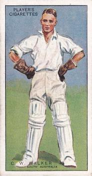 1930 Player's Cricketers #42 Charlie Walker Front