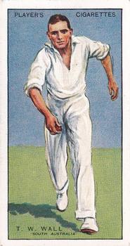 1930 Player's Cricketers #43 Tim Wall Front