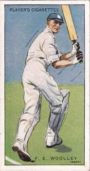 1930 Player's Cricketers #49 Frank Woolley Front