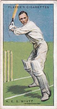 1930 Player's Cricketers #50 Bob Wyatt Front