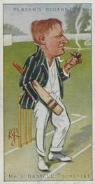 1926 Player's Cricketers (Caricatures by RIP) #8 John Daniell Front