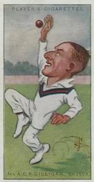 1926 Player's Cricketers (Caricatures by RIP) #10 Arthur Gilligan Front