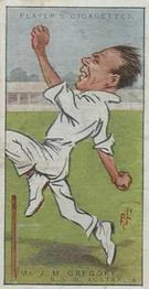 1926 Player's Cricketers (Caricatures by RIP) #11 Jack Gregory Front